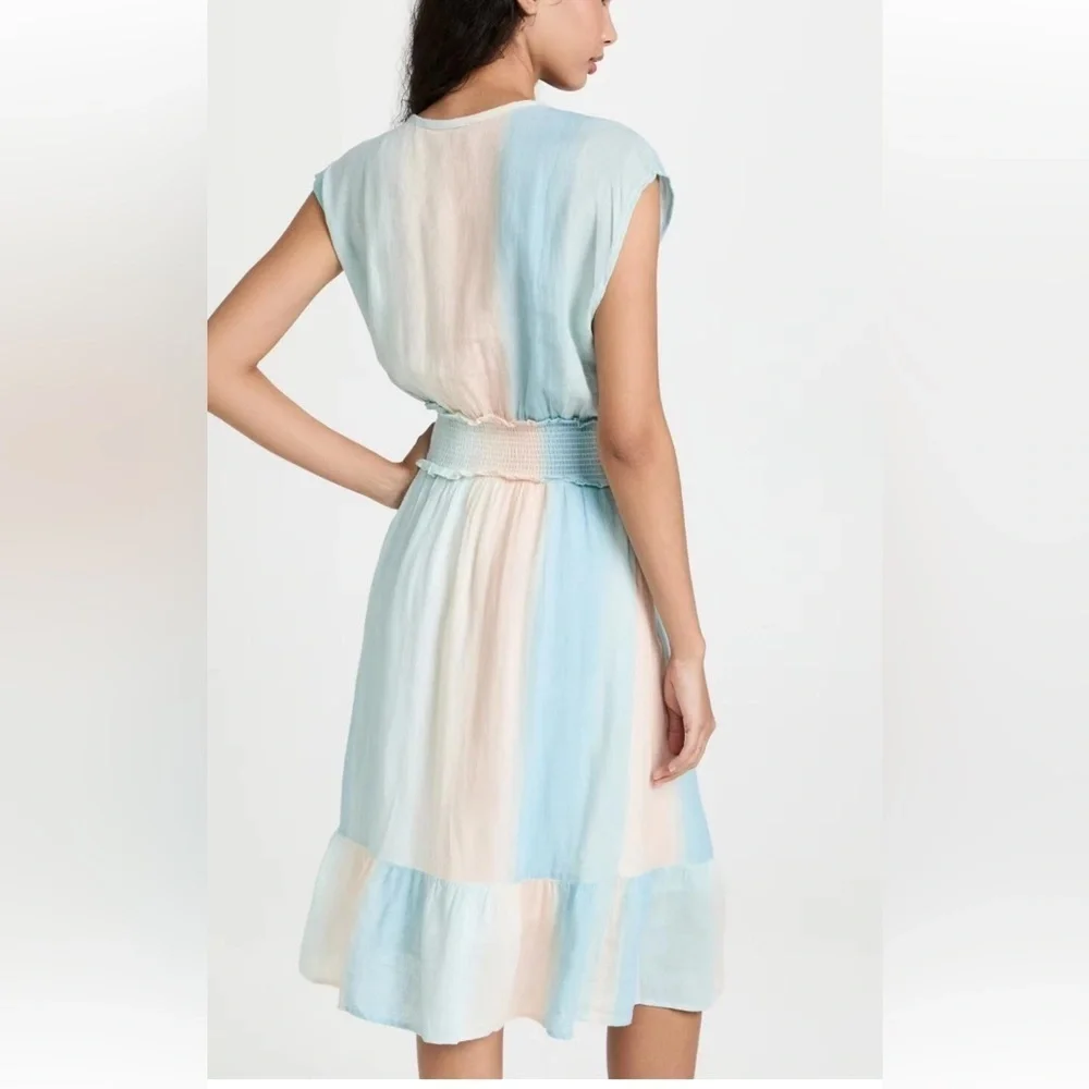 Ashlyn Midi Dress in Sunset Gradient RAILS Large - Picture 2 of 8